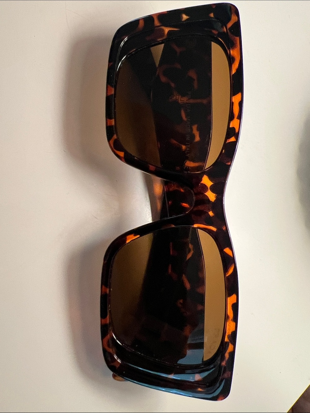 Prada Tortoiseshell Butterfly Sunglasses with Brown Lenses - Picture 4 of 4